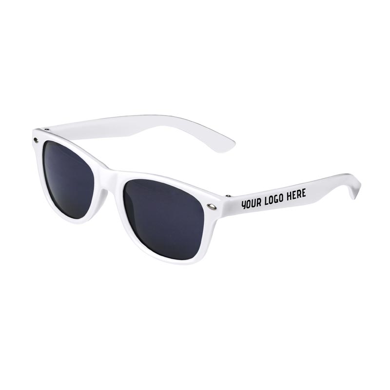 Kids Size Tinted Lenses Sunglasses - White