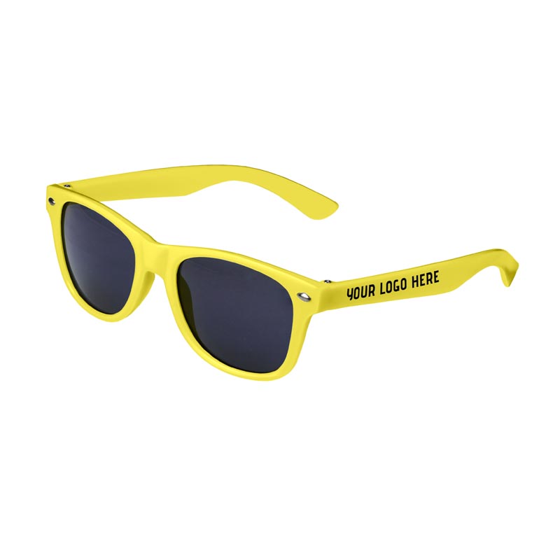 Kids Size Tinted Lenses Sunglasses - Yellow