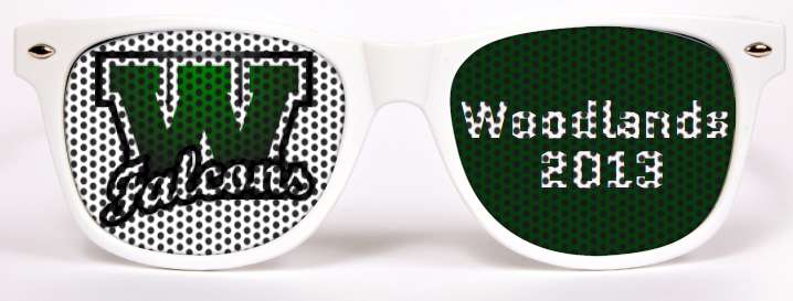 Woodlands High School - Football sunglasses