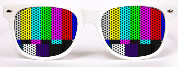 TV Frequency sunglasses