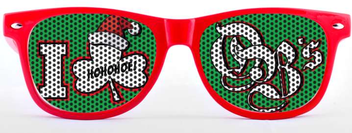 O'Brien Irish Pub - Christmas sunglasses