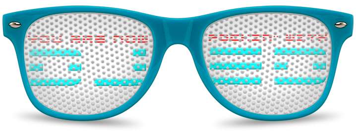 DJ ED Logo Lenses