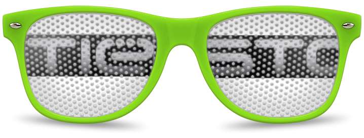 Tiesto Green Frame Logo