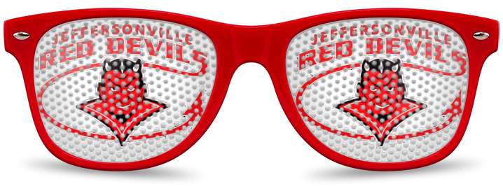 Red Devils Logo Lenses