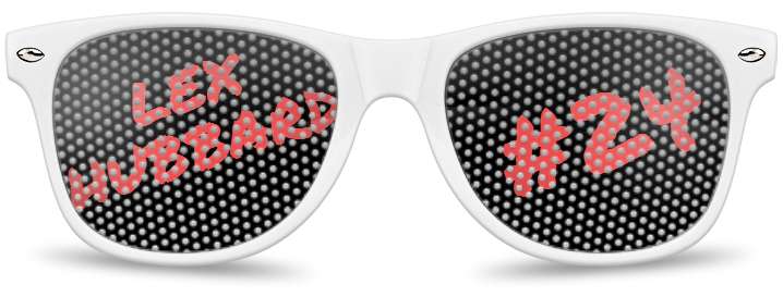 Lex Hubbard #24 Logo Lenses