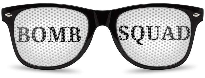 Bomb Squad Logo Lenses