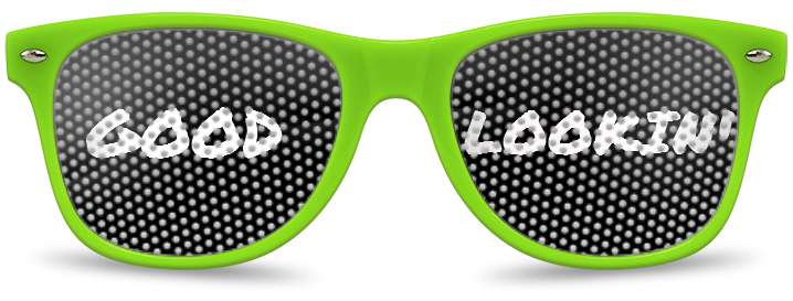 "Good Lookin" Logo Lenses