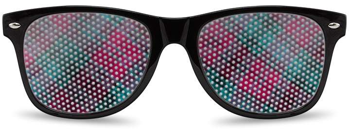 Abstract Art Logo Lenses