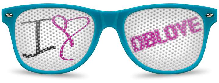 I Love DB Love Logo Lenses