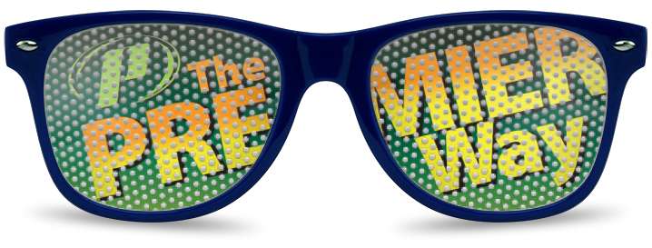 The Premier Way Logo Lenses