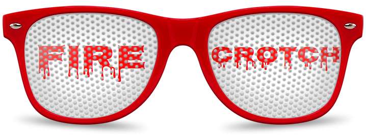 Fire Crotch Logo Lenses