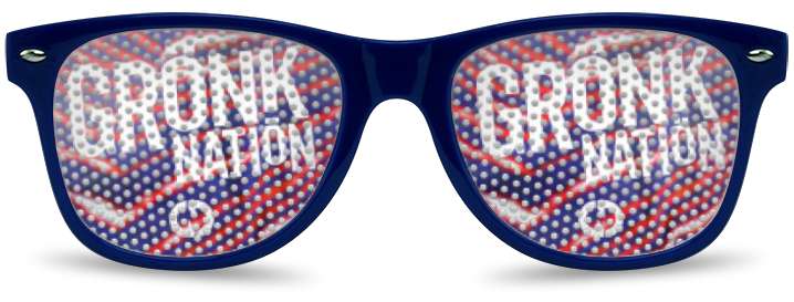 Gronk Nation Logo Lenses 