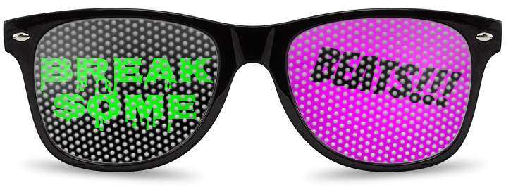 Break Some Beats Logo Lenses