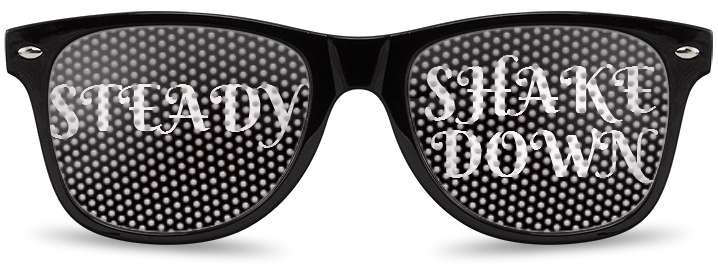 Steady Shakedown Logo Lenses