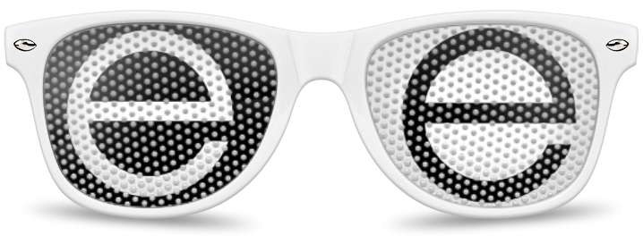 "E" Logo Lenses