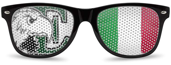 Eagles Italy Logo Lenses