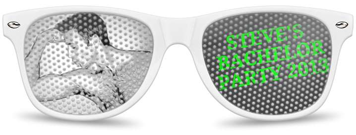 Bachelor Party Logo Lenses