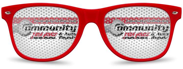 Community Tire Pros Logo Lenses