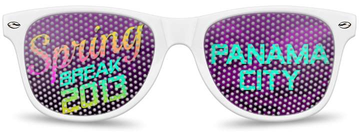 Spring Break Logo Lenses