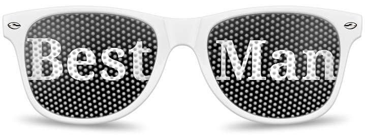 Best Man Logo Lenses